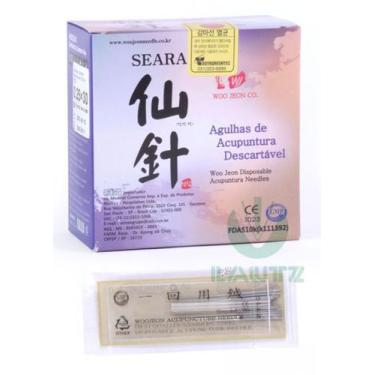 Imagem de Agulha de Acupuntura 25x40mm cx c/ 1000 unid Woo Jeon