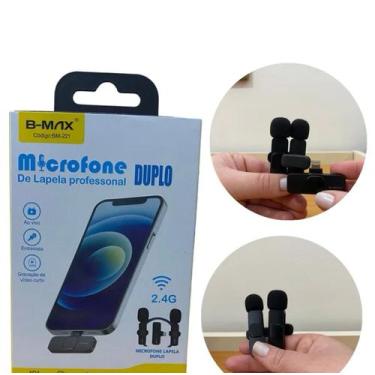 Imagem de Microfone Lapela Duplo B-max Bm-221 TIPO C