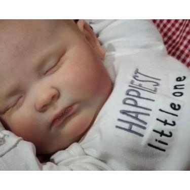 Imagem de Boneca reborn gordinho realista corpinho de tecido - Casa do reborn