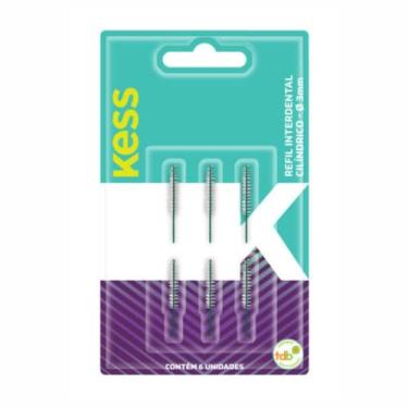 Imagem de Refil Interdental Cilíndrico Kess 3mm C/6un Cód.1994 - BELLIZ COMPANY