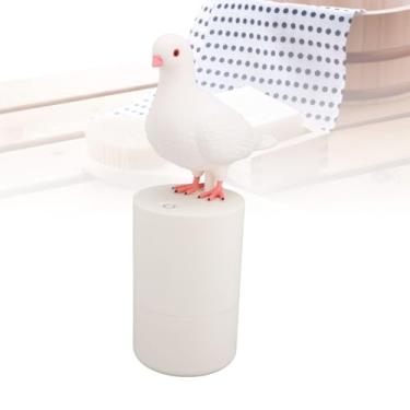 Imagem de Distribuidor Automático de Sabonete, Dispensador de Sabonete de Espuma Sem Toque Em Forma de Pombo, Bomba Dispensadora de Sabonete de Espuma Alimentada por Baterias para