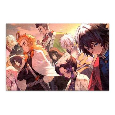 Imagem de Quebra Cabeça Personalizado Demon Slayer Hashiras 60 Peças - Pomp's Ge