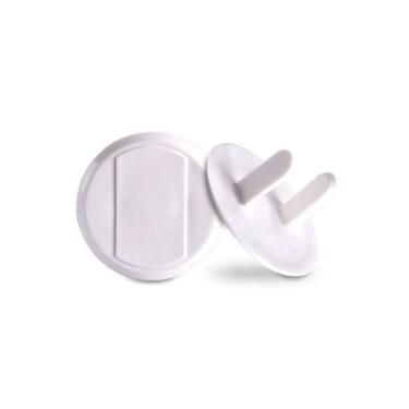 Imagem de 12 Protetor De Tomadas Anti Choque  Acidentes Bebês Crianças - Lig Bri