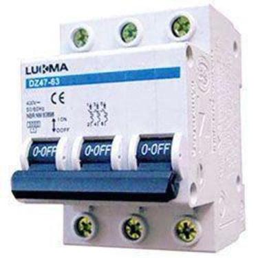 Imagem de Disjuntor tripolar curva c 25a - LUKMA