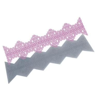 Imagem de Molde De Silicone 668 - Renda Tahani Zigue - Renda Flexarte