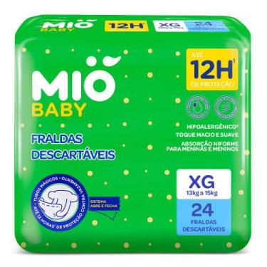 Imagem de Fralda Descartável Mió Baby Tamanho XG 24 Unidades