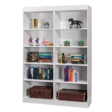 Imagem de Estante Livreiro Multiuso 8 prateleiras 1,78m Office Branco J&A