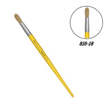 Imagem de Pincel Redondo 816-18 Cerda Branca Tigre