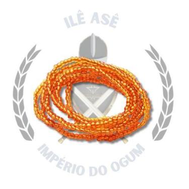 Imagem de Guia  de missanga chinesa - laranja transparente - Não tem