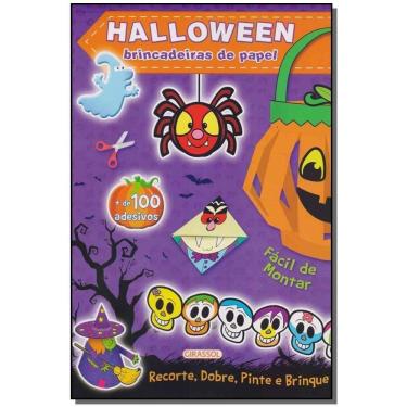 Imagem de Halloween - Brincadeiras de Papel (Capa Roxa)
