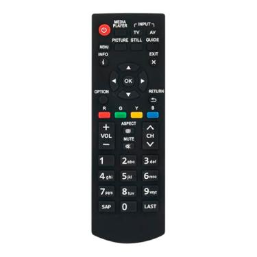 Imagem de Controle remoto substituído N2QAYB000931 adequado para Panasonic TV N2QAYB000926 N2QAYB000485 N2QAYB000837 TH42PX75X TH-42PX75X