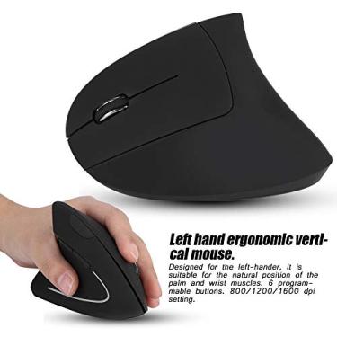 Imagem de Mouse, Mouse para Laptop, Mouse Vertical Sem Fio Com Mouse Sem Fio para Laptop, Desktop, PC,