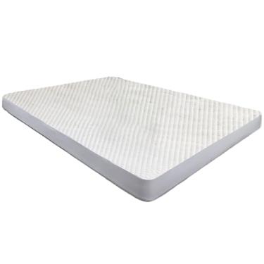 Imagem de Capa Protetora de Colchão King Size Tecido Matelado Impermeável Hipoalergênico Anti Ácaro Não Esquenta
