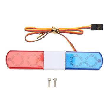 Imagem de Luzes LED RC, Acessórios de Polícia para Crianças Design de Simulação de Luz de Polícia LED RC Lâmpada de Flash de Polícia RC Luz Alarmante Acessórios de Carro RC 4 Modos de