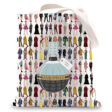 Imagem de G2TUP Bolsa de ombro Villanelle & Eve Fans Gift Sorry Baby LA Villanelle Perfume Bolsa de ombro Villanelle And Eve Merchandise, La Villanelle, Large, Sacola