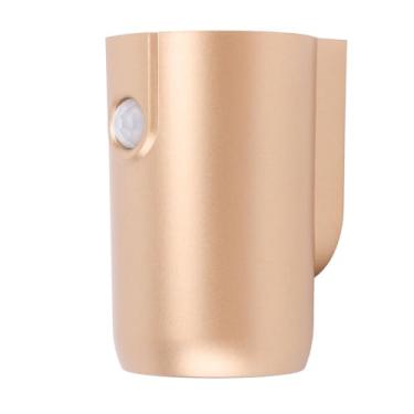 Imagem de Lâmpada de Parede LED Com Sensor de Movimento Com Escurecimento Contínuo Bateria Recarregável Lâmpada de Parede para Armário para Escadas Corredores Iluminação Artística de