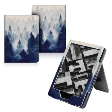 Imagem de GUKSRASO Capa com Suporte para Kindle Oasis 9ª/10ª 2017/2019 - Capa de pu DuráVel com Auto Sleep Wake, Slot para CartãO, Recurso de AlçA de MãO