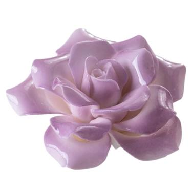 Imagem de Difusor passivo para óleo essencial - difusor de cerâmica, difusores de óleo não elétricos, para pequenos cômodos, decoração de mesa, banheiro (roxo)