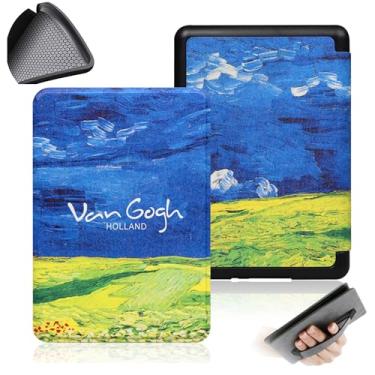 Imagem de GUKSRASO Capa para Uma Edição de 7 Polegadas 2024 Kindle Paperwhite/Signature (12ª Geração) e Kindle Colorsoft Signature Edition ， Com Alça de Mão e Tampa Traseira de TPU Soft