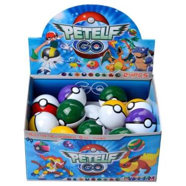 Imagem de Pokebola Com 24 Pokémon Sortidos Pokeball - Petelf Go