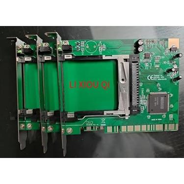 Imagem de 1 peça de peças de equipamento de escritório PCI para PCMCIA P2CB485 PCI-PCMCIA cartão de PC ATA P2 A2 cartão SRAM leitor de cartão suporta 16/32bit CARDBUS functioRicoh R5C485 chip