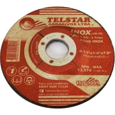 Imagem de Telstar Disco Tels.Desb/Inox 4.1/2X7/8- A45