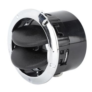 Imagem de Akozon Substituição Interior Dash Air Vent de Ventilação 8200212480 Para Dacia Logan/Sandero/Duster - Ventilação Enhancada e Design Stylish (Prata)