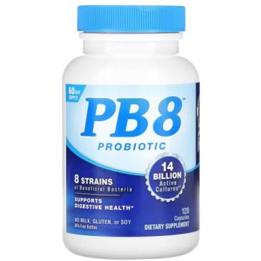 Imagem de Pb8 120 Capsúlas Probiótico 14 Bilhões Sem Sabor - Nutrition Now