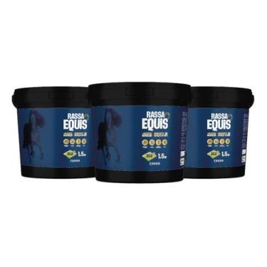 Imagem de Suplemento Rassa Resultado Massa Cavalo + Forte Kit 3