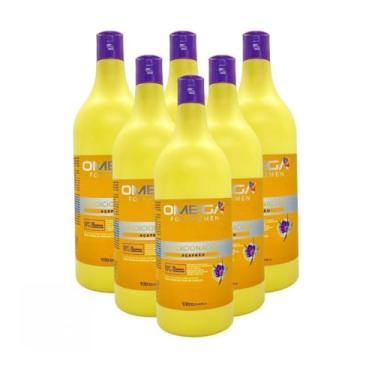 Imagem de Condicionador Açafrão 1L Omega Hair Fardo 6 Unidades