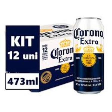 Imagem de Cerveja Corona Extra Lager 12 Unidades - 473ml