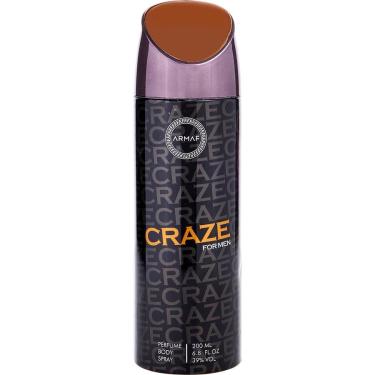 Imagem de Água De Cheiro Masculina Armaf Craze Spray Corporal 200 Ml