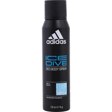 Imagem de Água De Cheiro Masculina Adidas Ice Dive 48H Desodorante Spray Corporal 150 Ml
