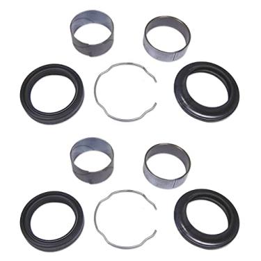 Imagem de Kit de peças de reparo de reconstrução de tubo de garfo dianteiro RW 0109-206 (conjunto de 2) compatível com Honda Kawasaki Suzuki