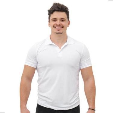Imagem de Camiseta Polo Masculino Camisa Básica Lisa Uniforme Piquet - Hardseven