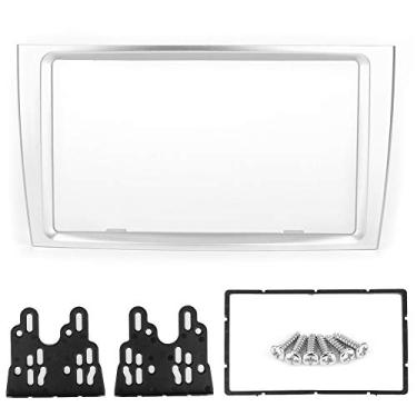 Imagem de GRCFUMO 7 polegadas 2Din Car Stereo Frame, Car Fascia Dash Mount, Car Stereo Radio Panel, Car Dash Player Frame, Car DVD Radio Fascia Frame para carro automotivo