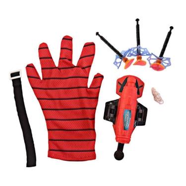 Imagem de Luva Infantil Lança Teia Brinquedo Inspirado No Homem Aranha