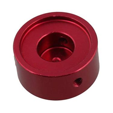 Imagem de Pedal Pedal Pedal Topper Topper Aluminum Ligan Protection Cap Com o Diâmetro de Bigwitch de Chave para o Pedal de Efeito para o Pedal (Vermelho)