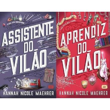 Imagem de KIT 2 LIVROS Hannah Nicole Maehrer Assistente do Vilão + Aprendiz do V