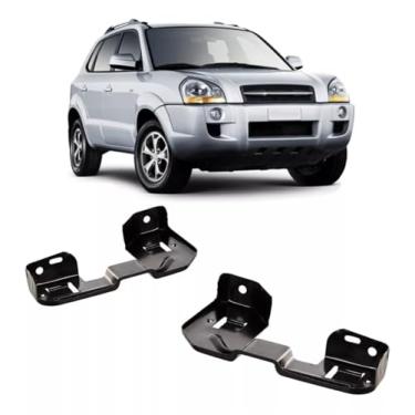 Imagem de Suporte Guia Farol Parachoque Tucson 2006 2007 2008 2009 2010 2011 2012 2013 2014 2015 Par Ambos os Lados