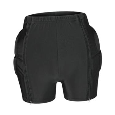 Imagem de rockible Kids Butt Pad Shorts Protetive shorts acolchoados quadril Protetor de cola de cola calça de colapso para patinação no gelo , M