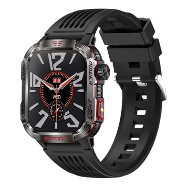 Imagem de Smartwatch Esportivo com Pulseira de Silicone, Display Digital, Monitor de Atividades, Preto (HT29)