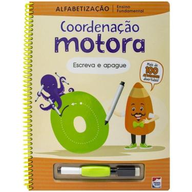 Imagem de Ensino Fundamental Alfabetização Escreva E Apague: Coordenação Motora: Ensino Fundamental - Alfabetização