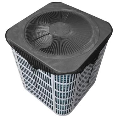 Imagem de COVERTIFY Capas de ar condicionado para unidades externas 91 x 91 cm, capas de ar condicionado de malha de fluxo de ar para fora, cobertura de ar condicionado central universal superior para uso