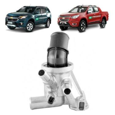 Imagem de Carcaça da valvula termostática gm trailblazer s10 .2.8 16v turbo 2013