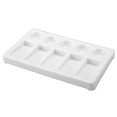 Imagem de SINOART Gode Plastico Retangular 10 Cavidades SFA005, Branco