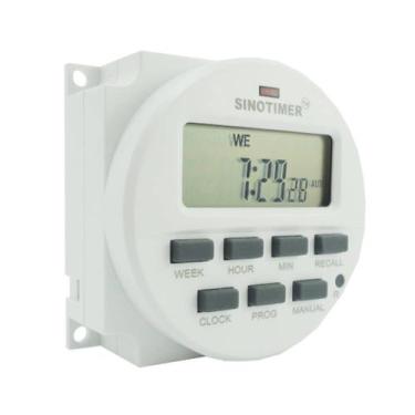 Imagem de Temporizador Timer Programável Digital 24v 16a 4000W - OEM