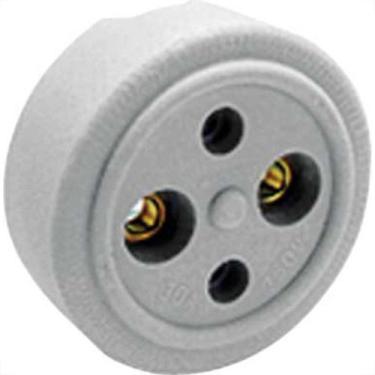 Imagem de Tomada Polarizada Lumibras 2X30 Nylon 23 - Kit C/10 Unidades