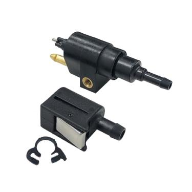 Imagem de Conexões de conector de linha de combustível do motor de popa 394-70260-0/1 3GR 394-70250-0 para Nissan para Tohatsu 4HP-30HP/ 5040239 5040238 para Evinrude Johnson OMC, conectores do lado do motor