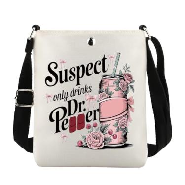 Imagem de TIIMG Bolsa tiracolo para amantes de bebidas gaseificadas para amantes de refrigerantes para amantes de refrigerantes, Only Drinks Cb